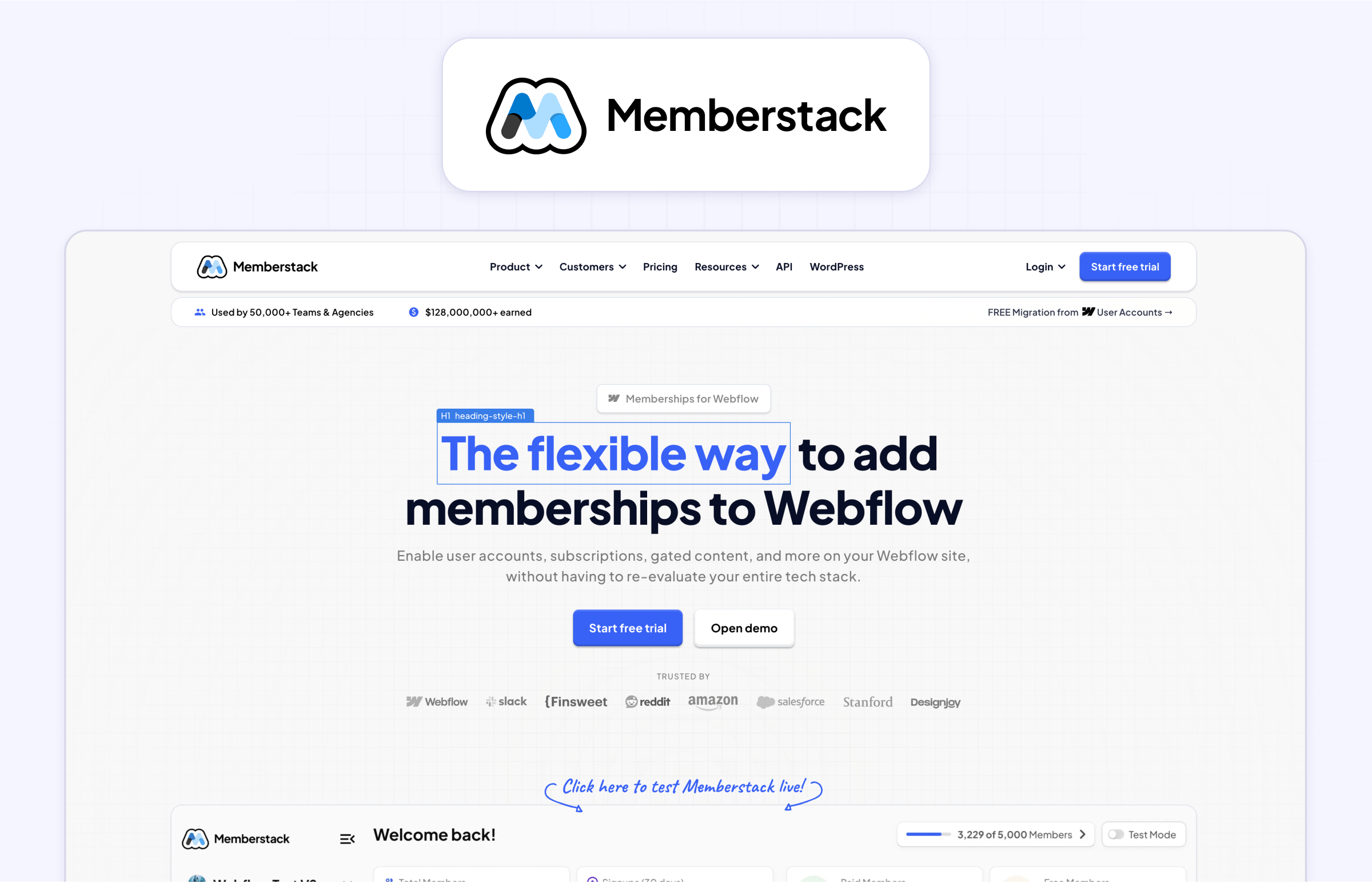 Memberstack authentication for exported Webflow sites