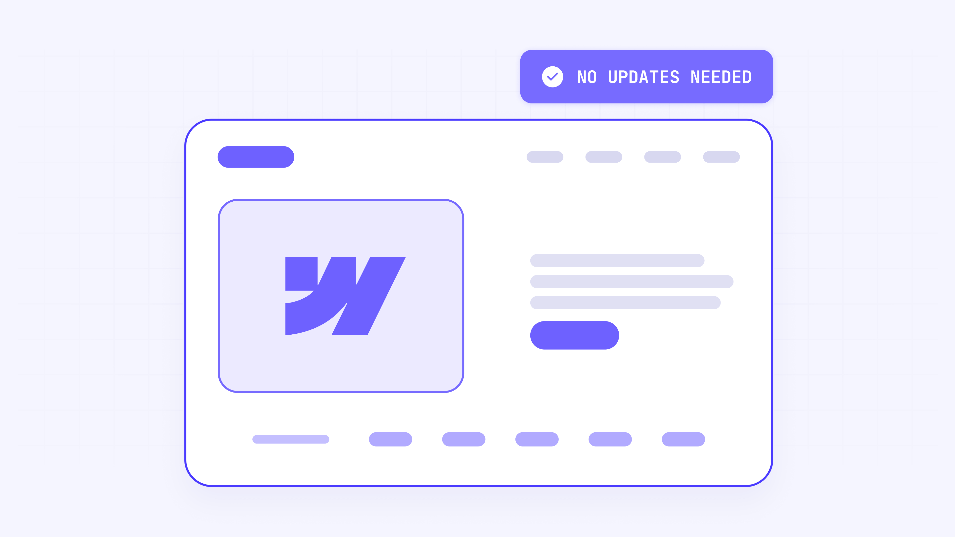 How Webflow templates update