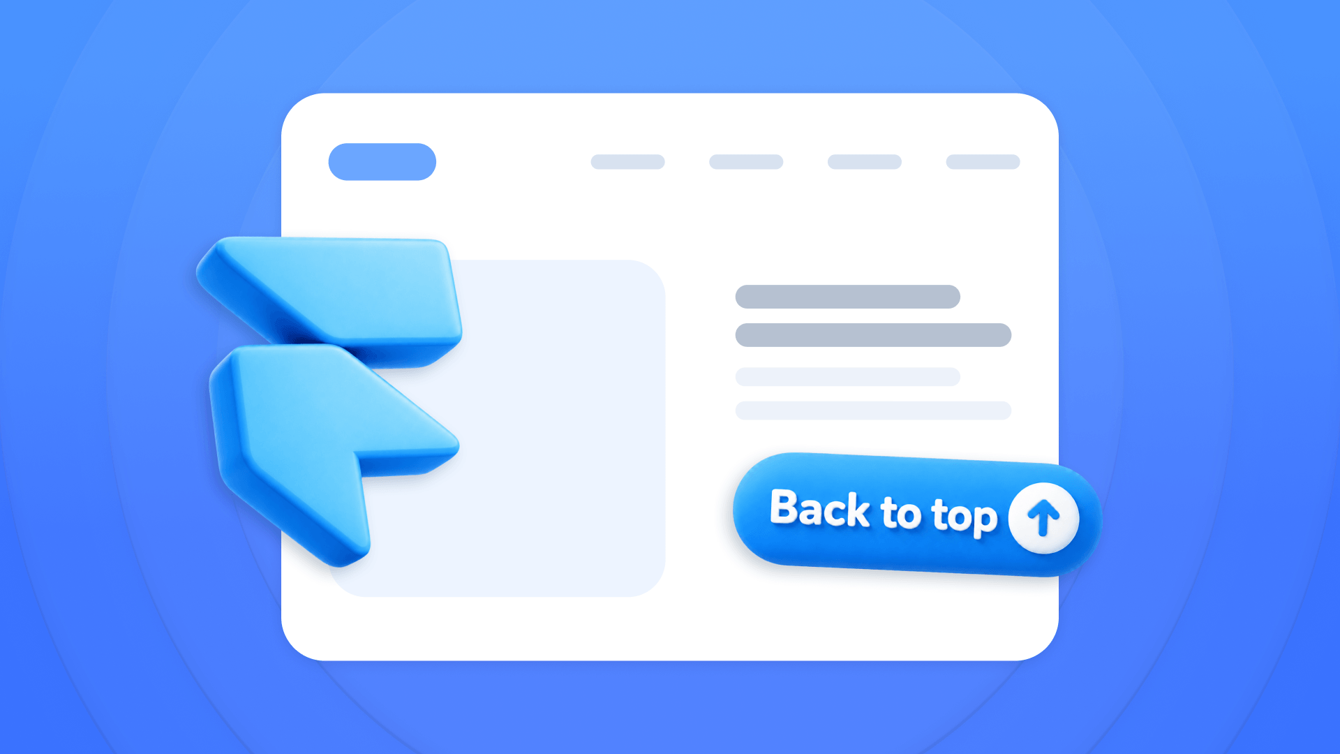 How to add a back-to-top button in Framer with smooth scroll
