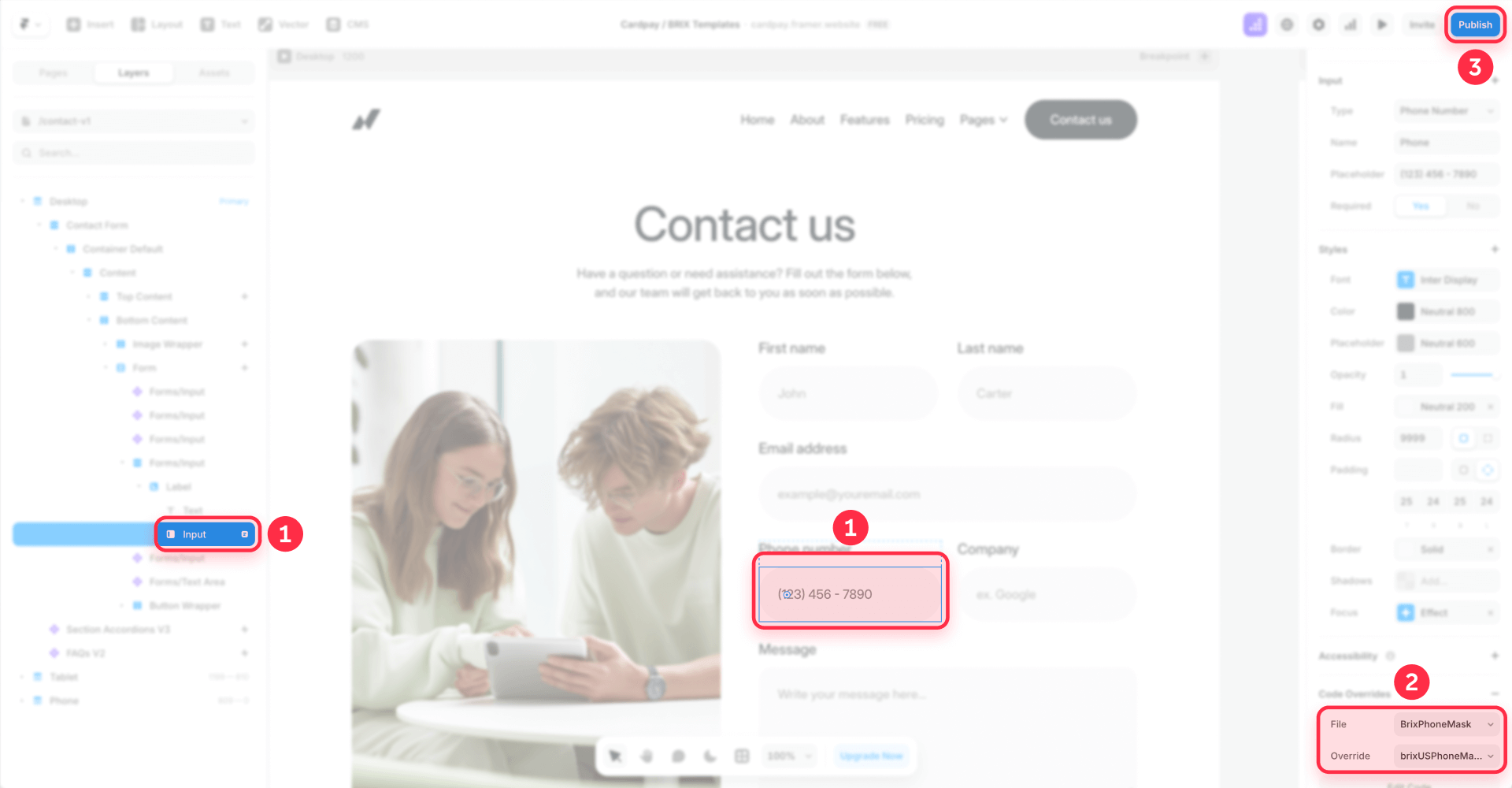 how-to-apply-the-code-override-brixphonemask-to-the-phone-field-in-framer-designer