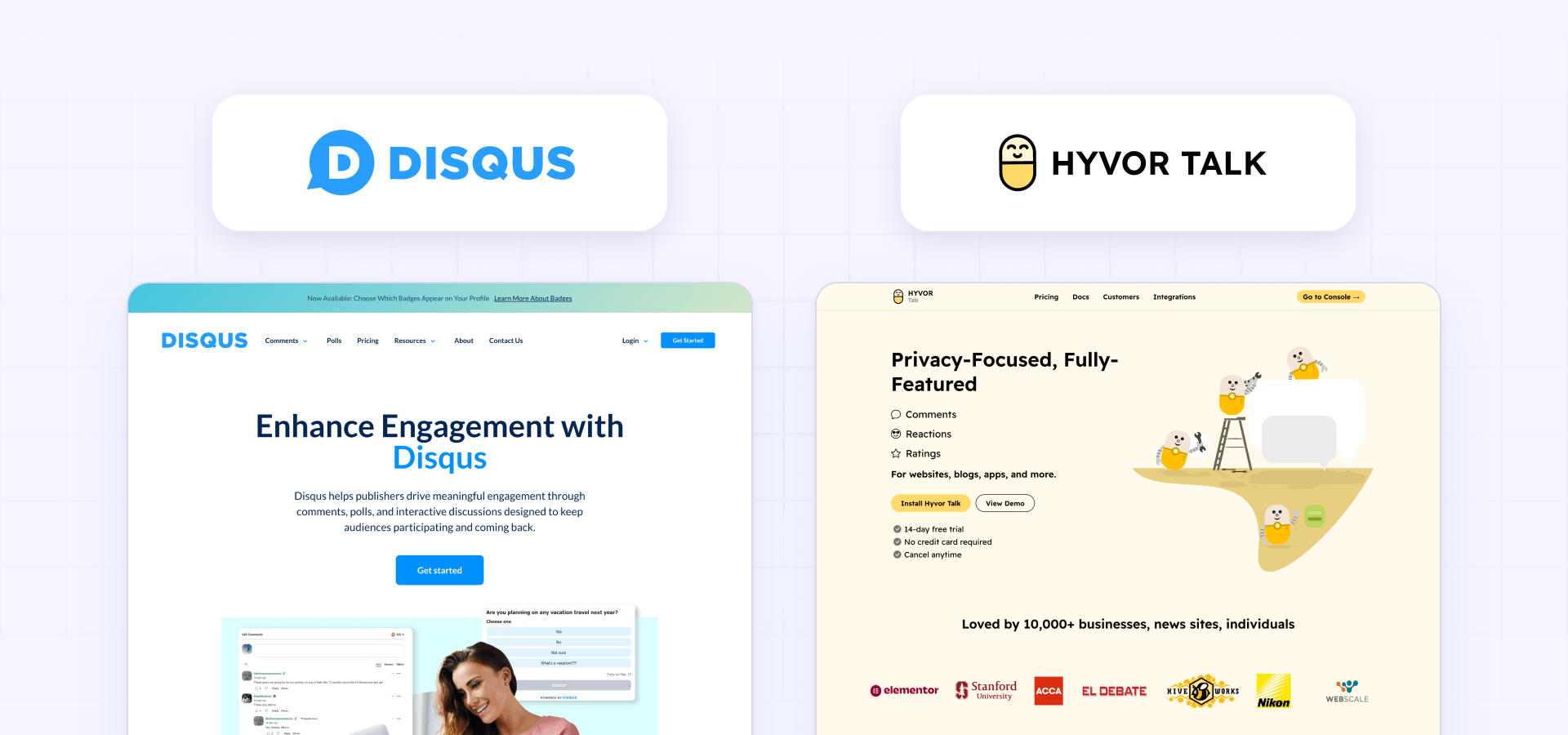 How To Choose Between Disqus And Hyvor Talk For Blog Comments In Webflow