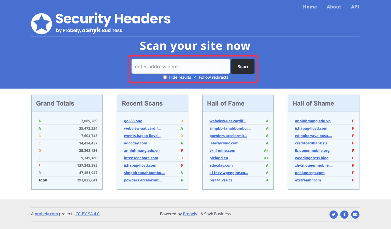 Verify Webflow security headers