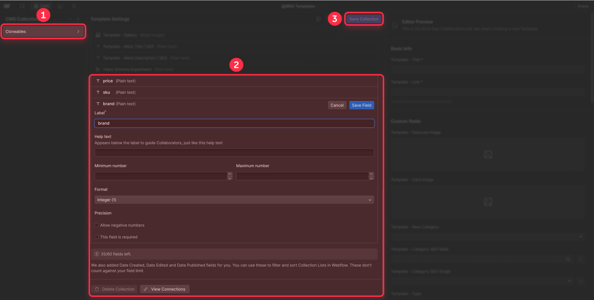 How To Create CMS Fields In Webflow To Implement Dynamic Scalable Product Schema