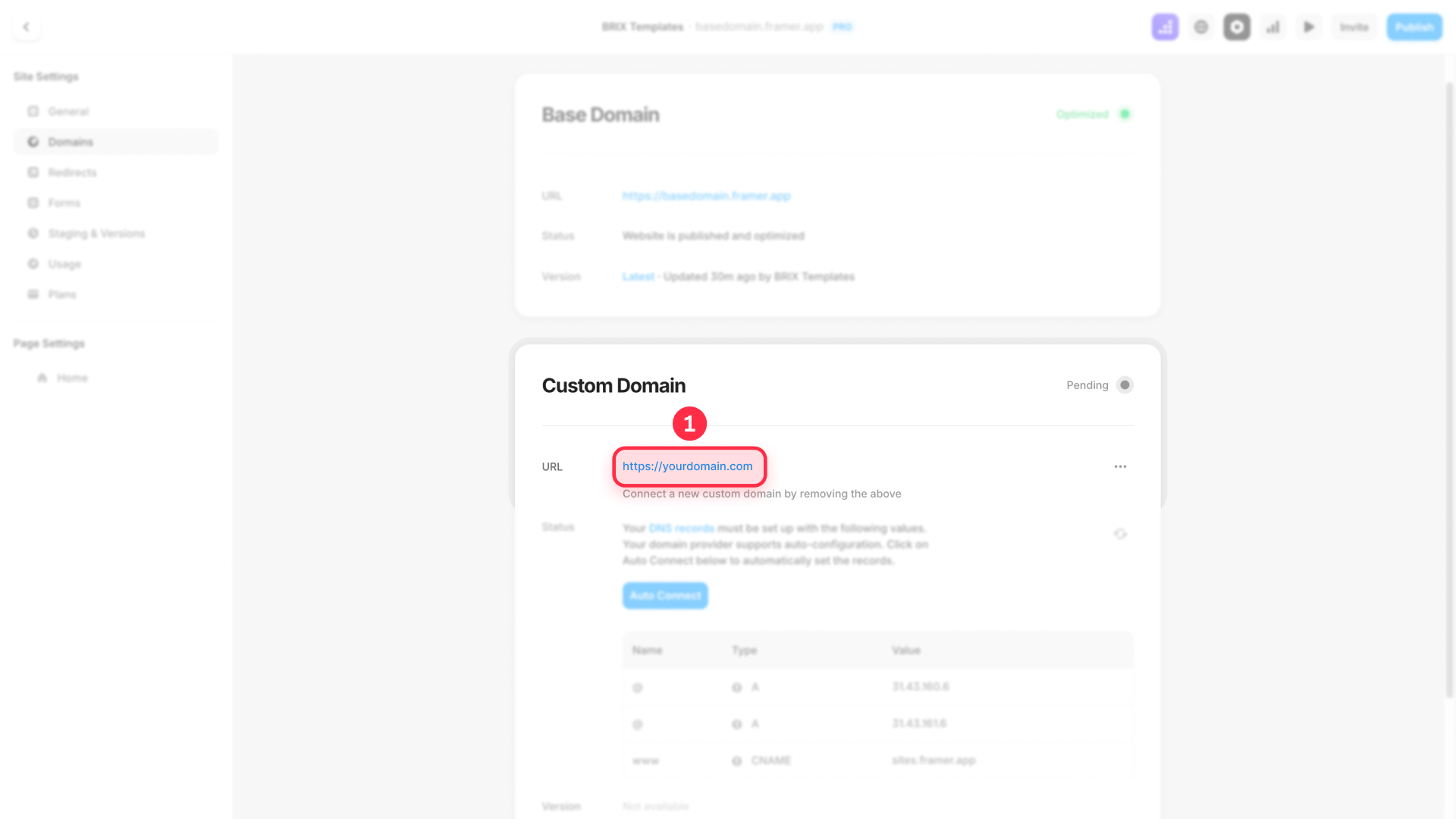 How To Connect Custom Domain Framer Cloudflare
