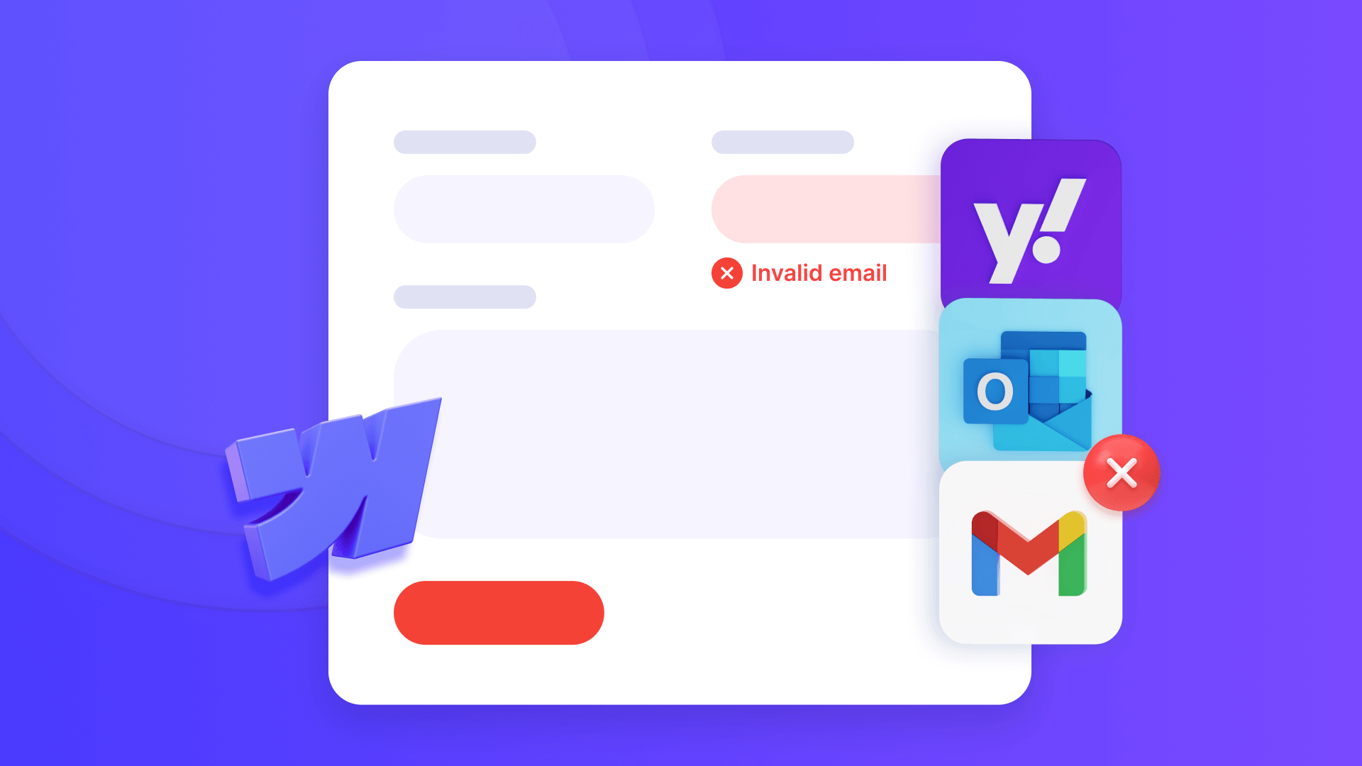 How to block personal email addresses in Webflow forms