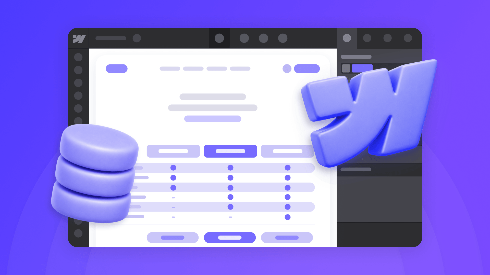 How to build a dynamic CMS comparison table in Webflow