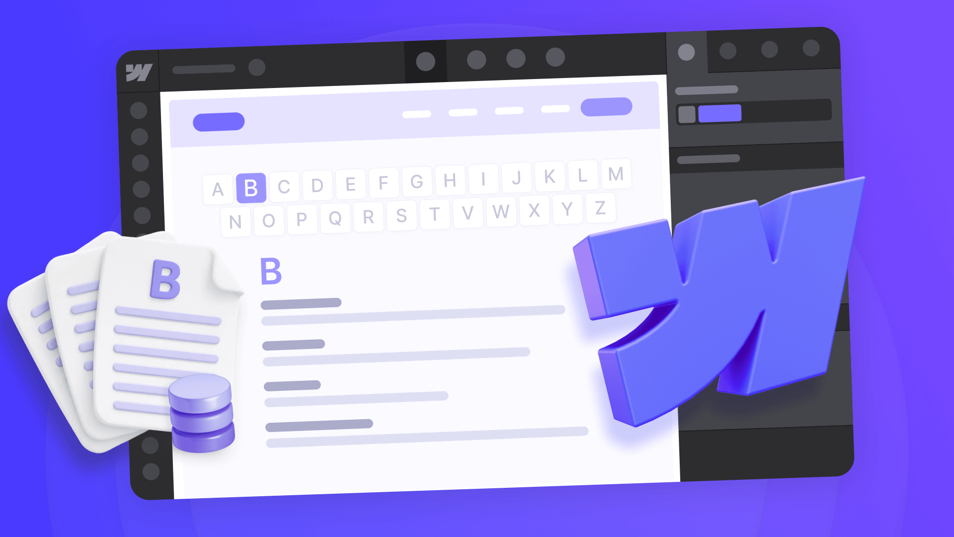 How to create an SEO glossary with A-Z filtering in Webflow