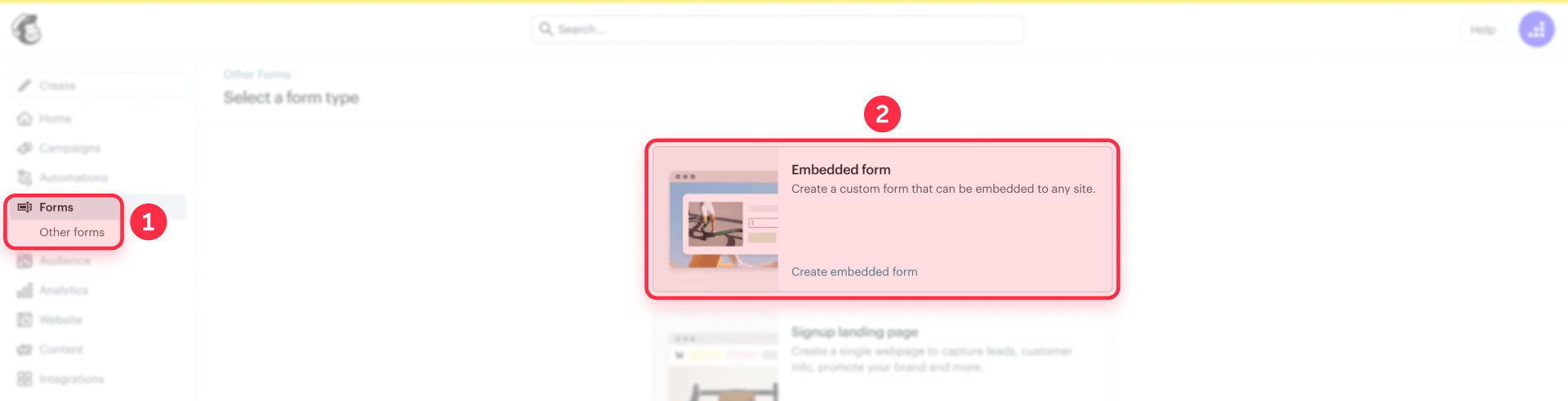 How To Copy The Action URL From A Mailchimp Embedded Form For Framer