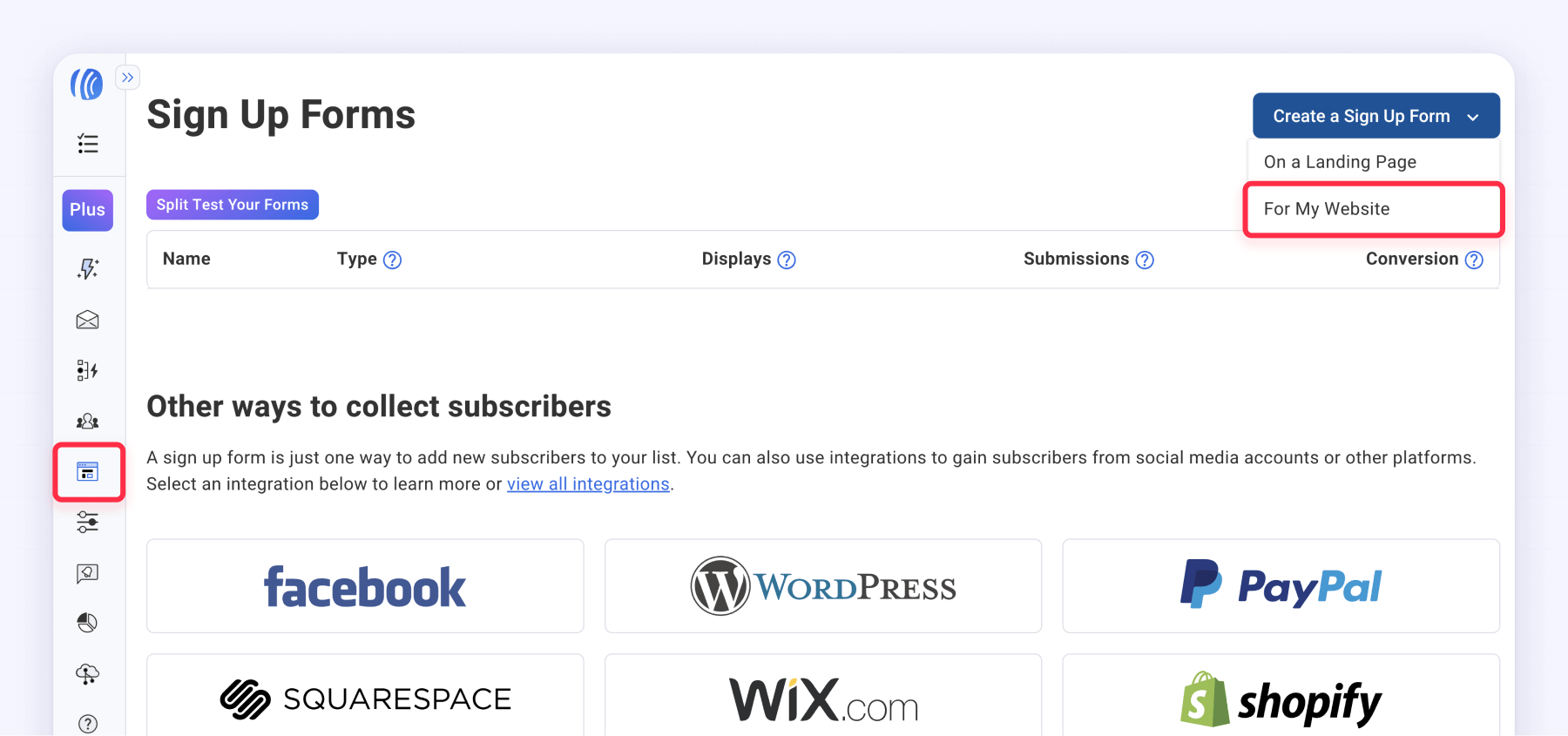 Create AWeber form Webflow