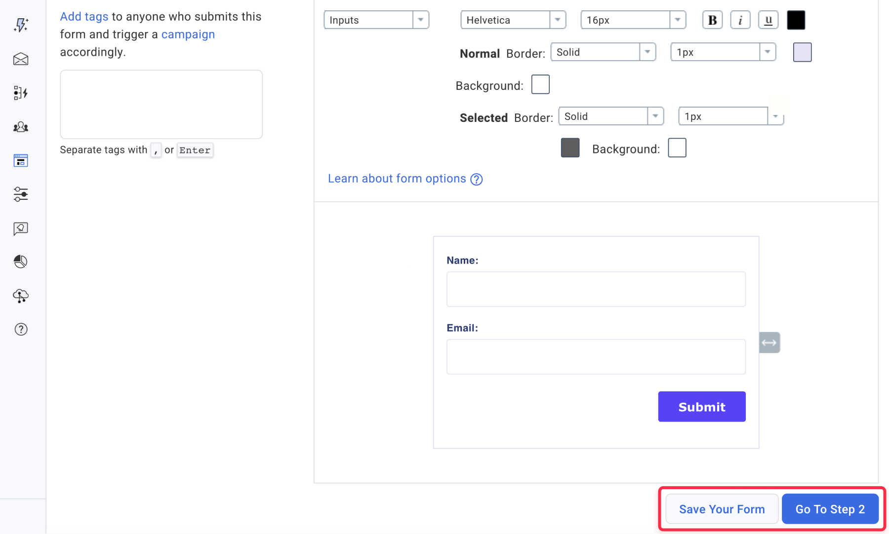 Customize raw HTML AWeber form Webflow