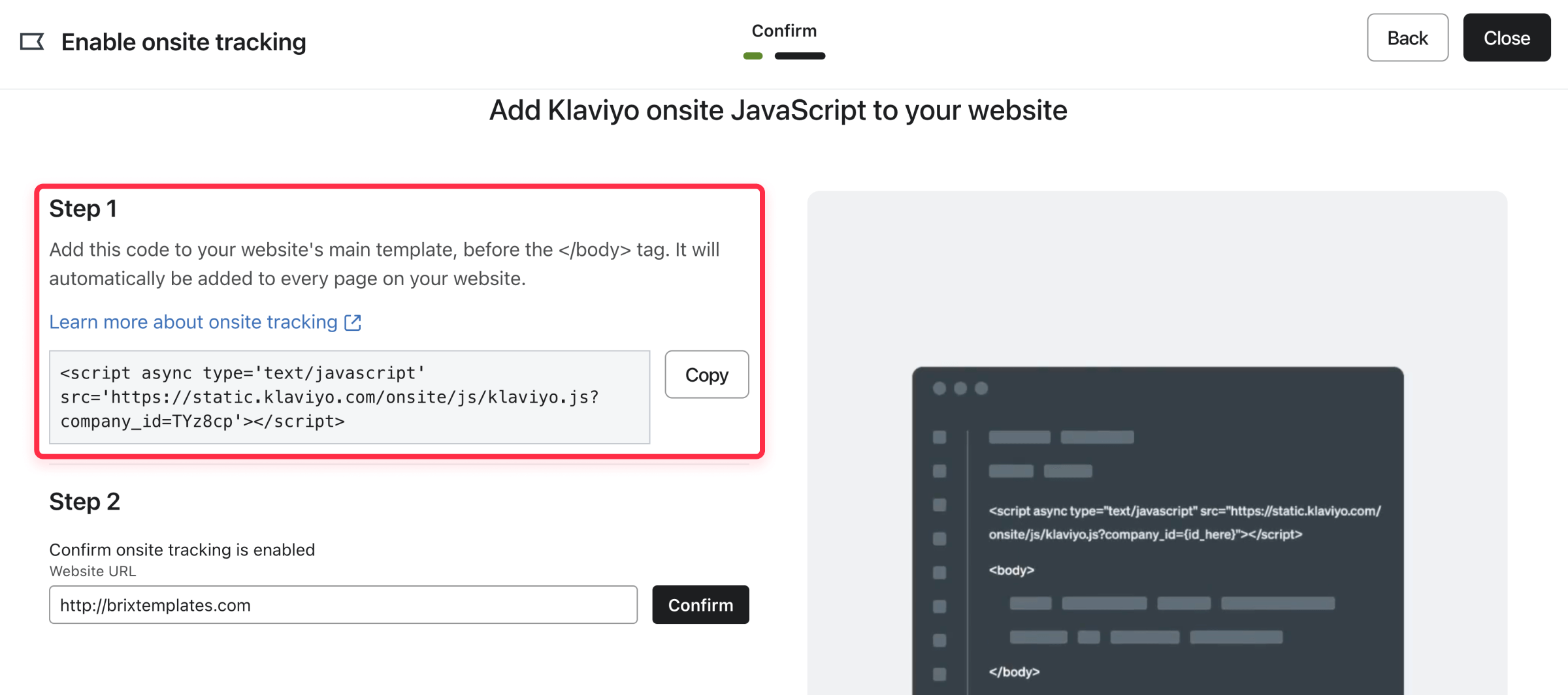 Add Klaviyo JavaScript to Webflow