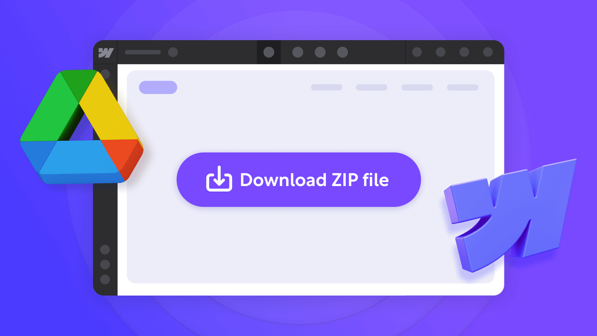 How to create file download buttons in Webflow
