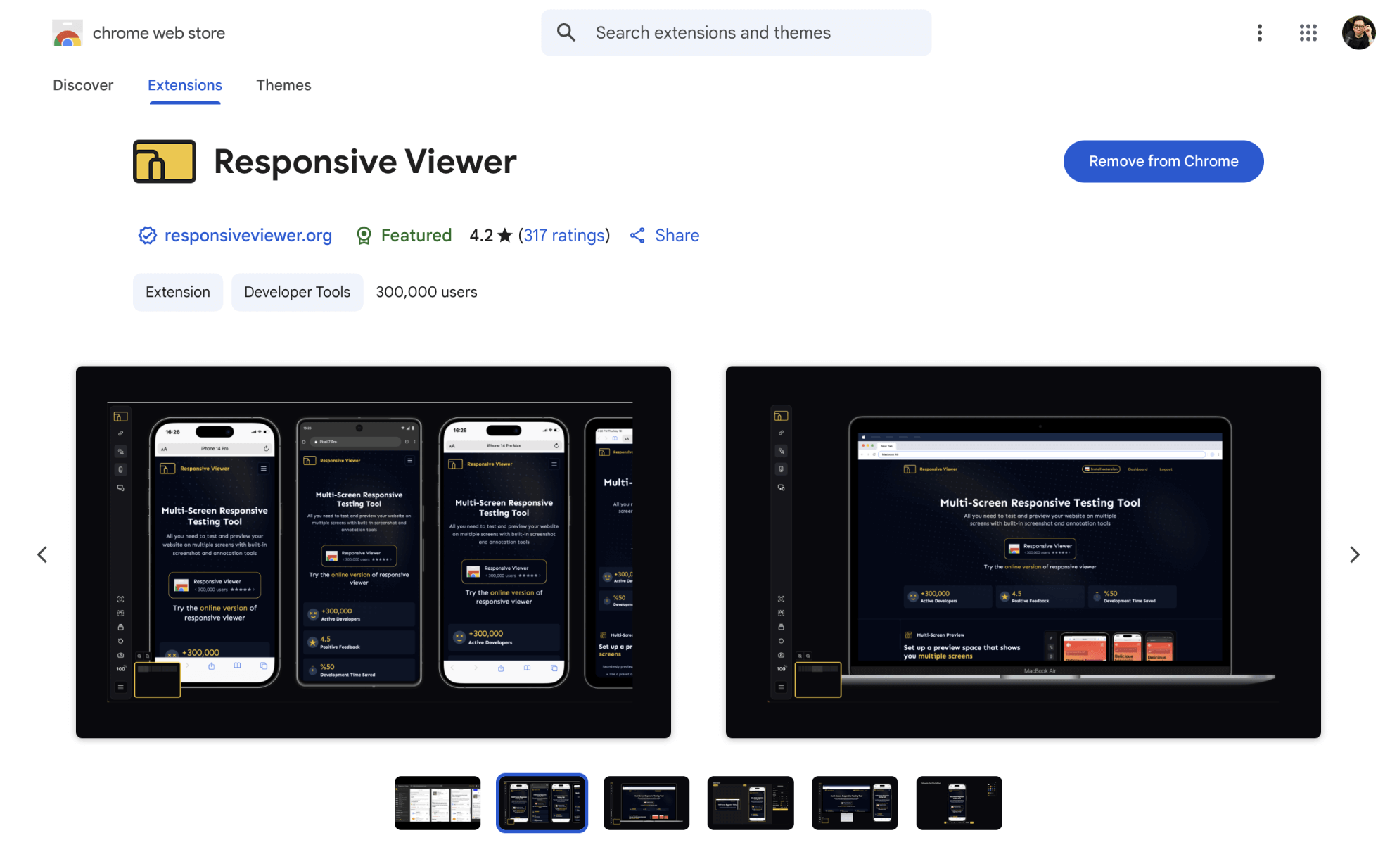 Use Responsive Viewer to test Webflow sites on mobile