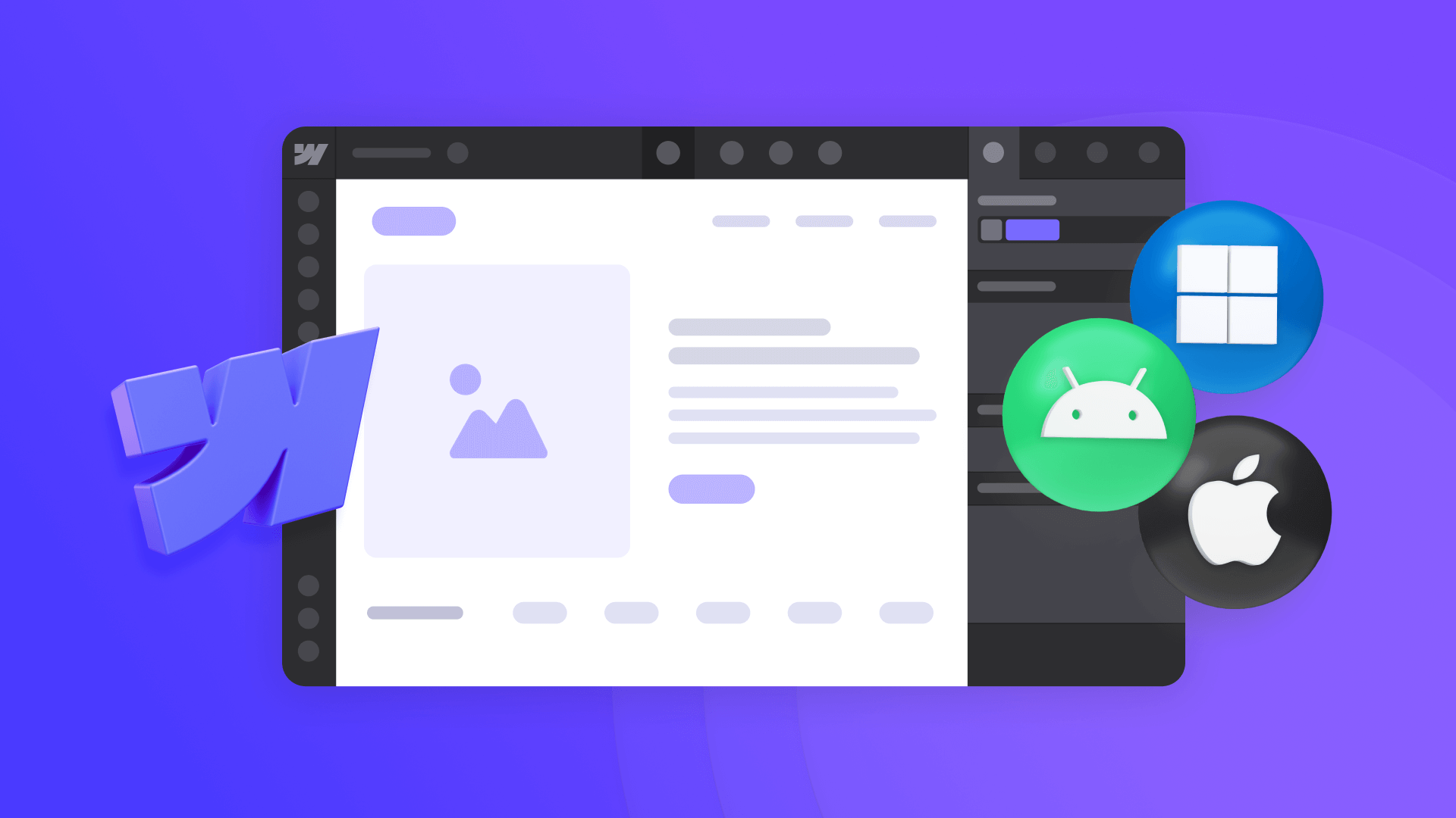 How to display different content by operating system in Webflow
