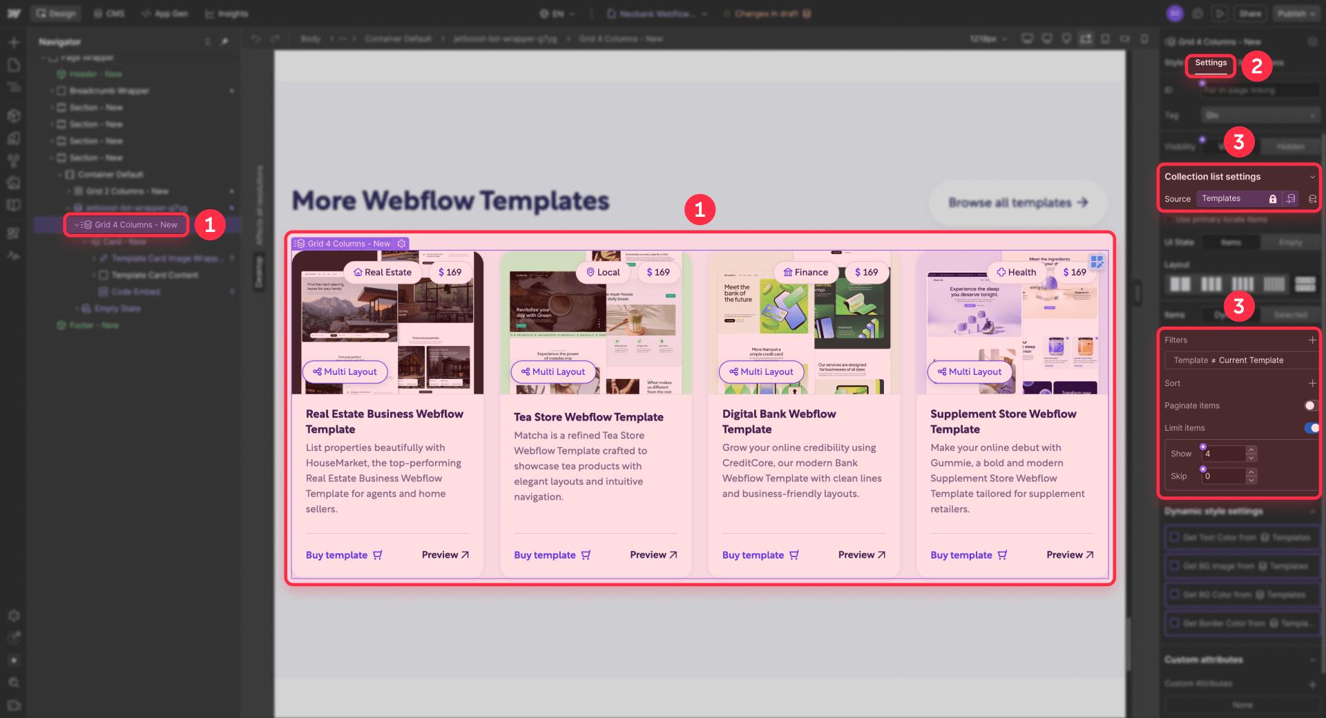 How To Create Filtered Collection Lists In Webflow For Hub Pages
