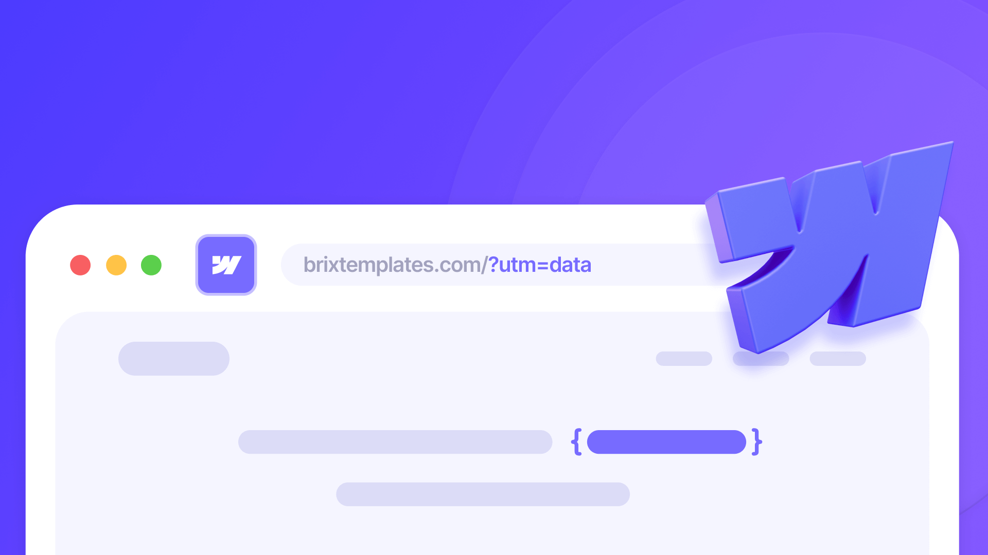 How to dynamically change landing page content based on URL parameters in Webflow