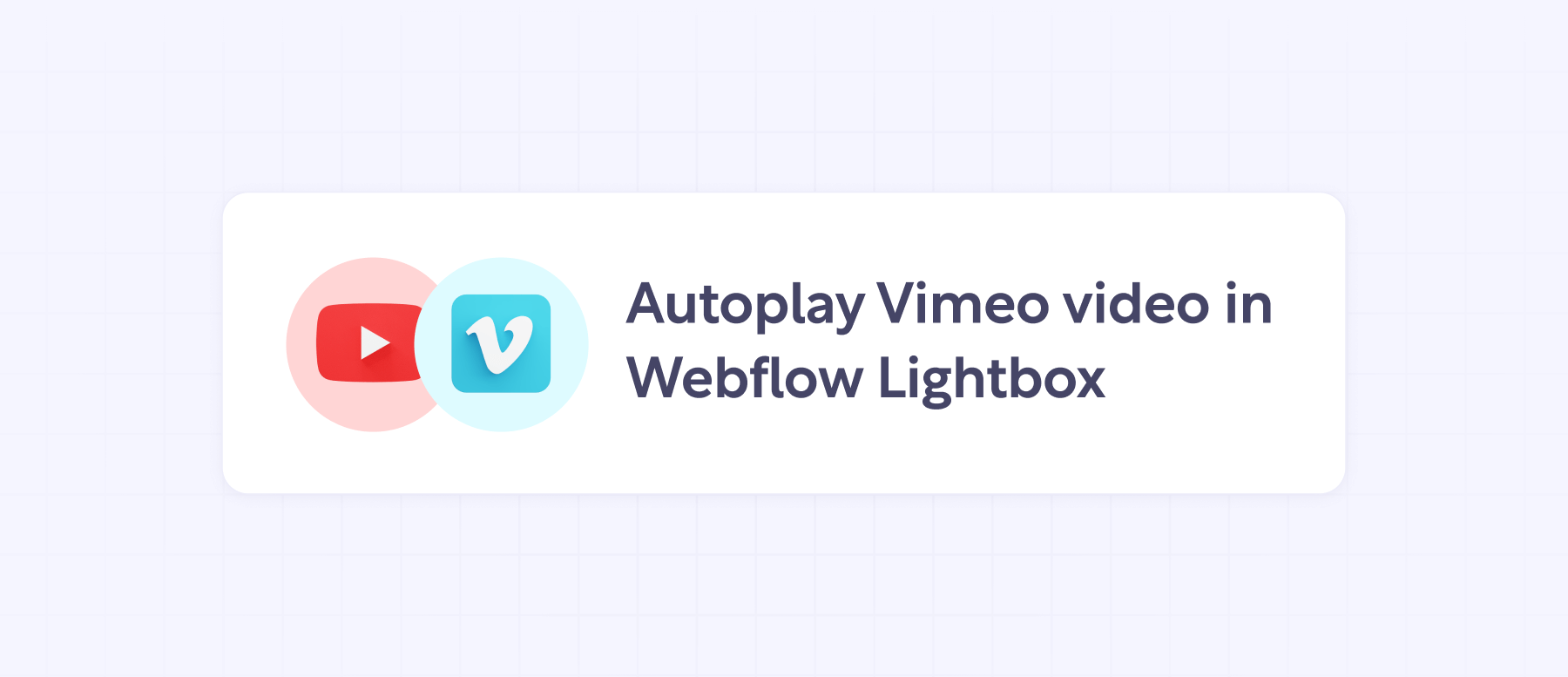 Autoplay Vimeo Video in Webflow Lightbox