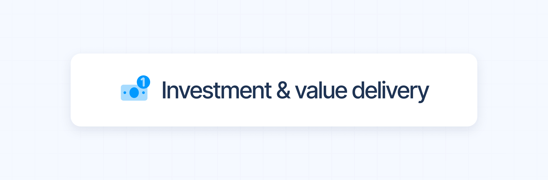 Investment structure and value delivery for Framer projects