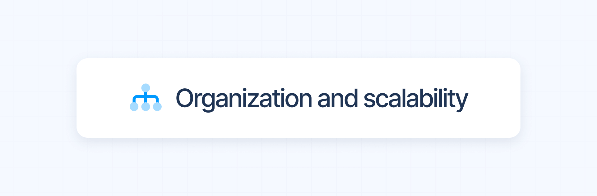 Organization and scalability in Framer