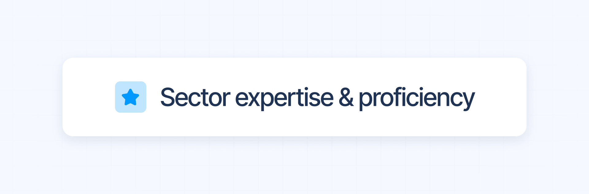 Sector expertise and Framer proficiency