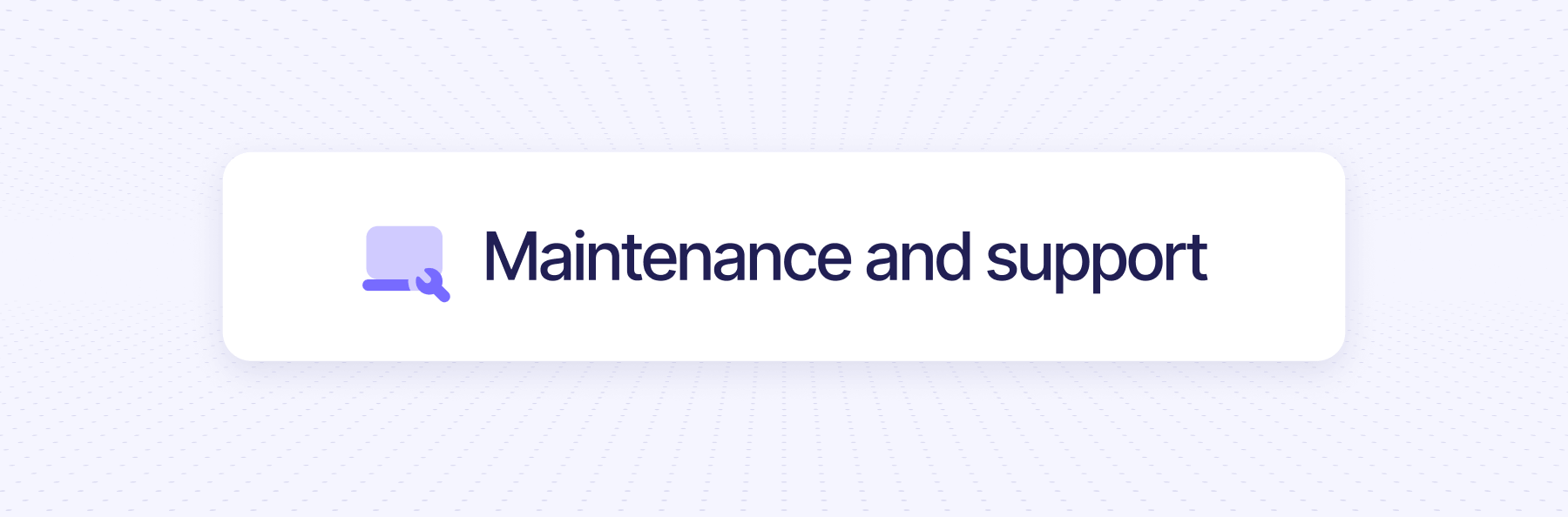 Webflow maintenance support services