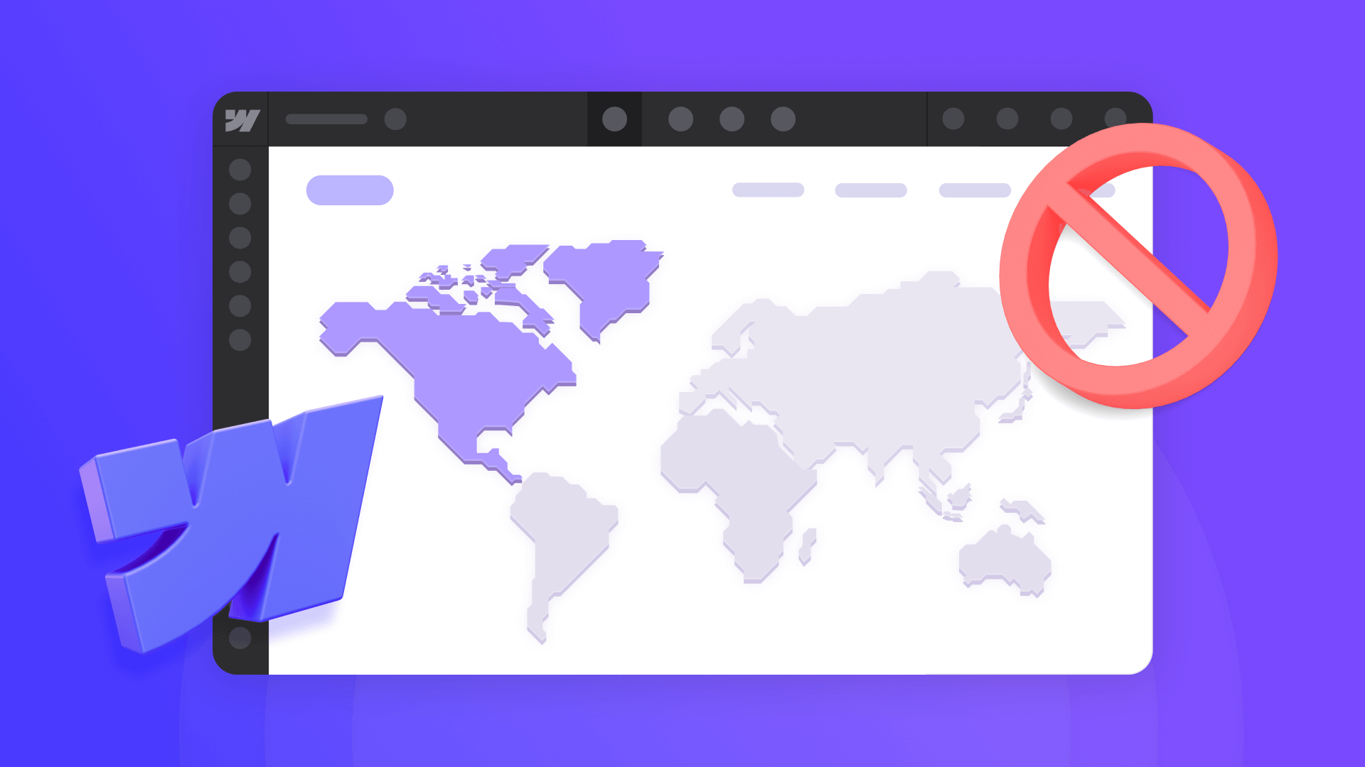 How to geo-block visitors on your Webflow site using Cloudflare