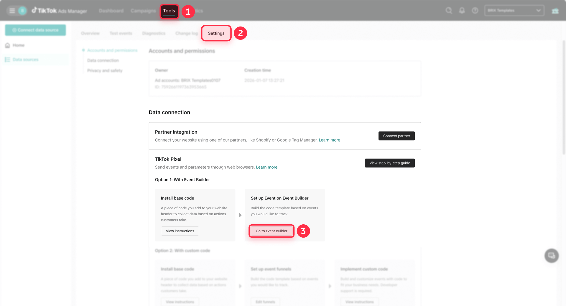 How To Access Settings In TikTok Events Manager To Configure Events