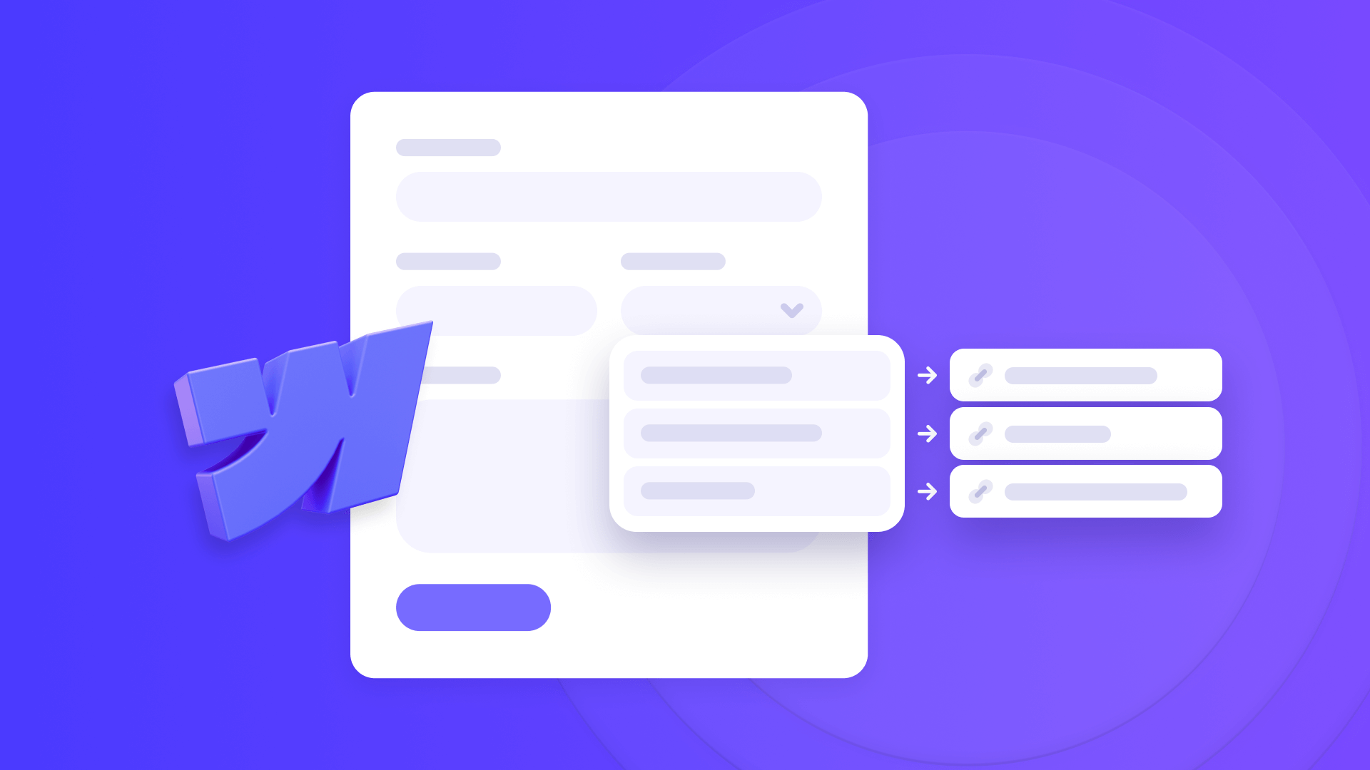How to redirect to different URLs based on select input choices in Webflow forms