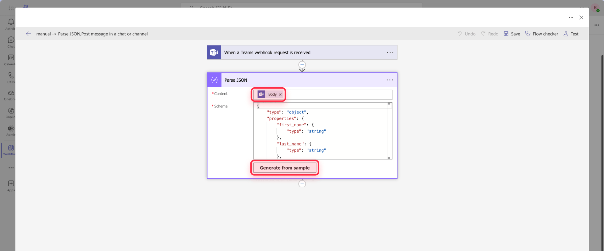 How To Configure Parse JSON In Power Automate For Framer Forms