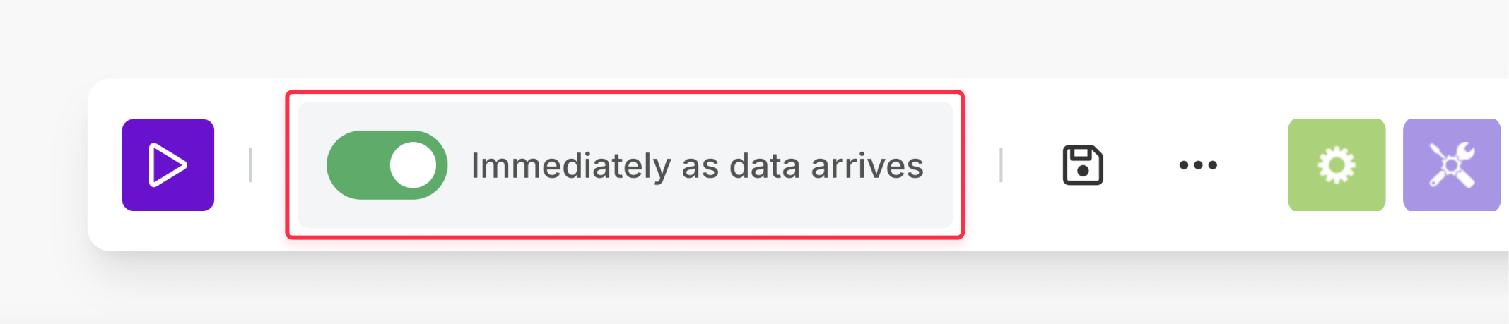 Activating Webflow form to Microsoft Teams notification automation showing scheduling configuration