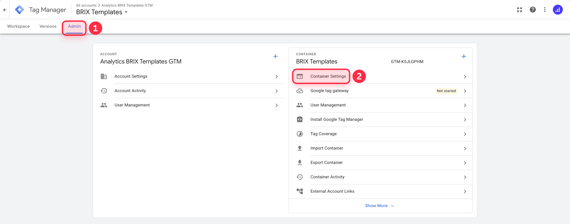 How To Enable The Consent Overview In Google Tag Manager For Framer