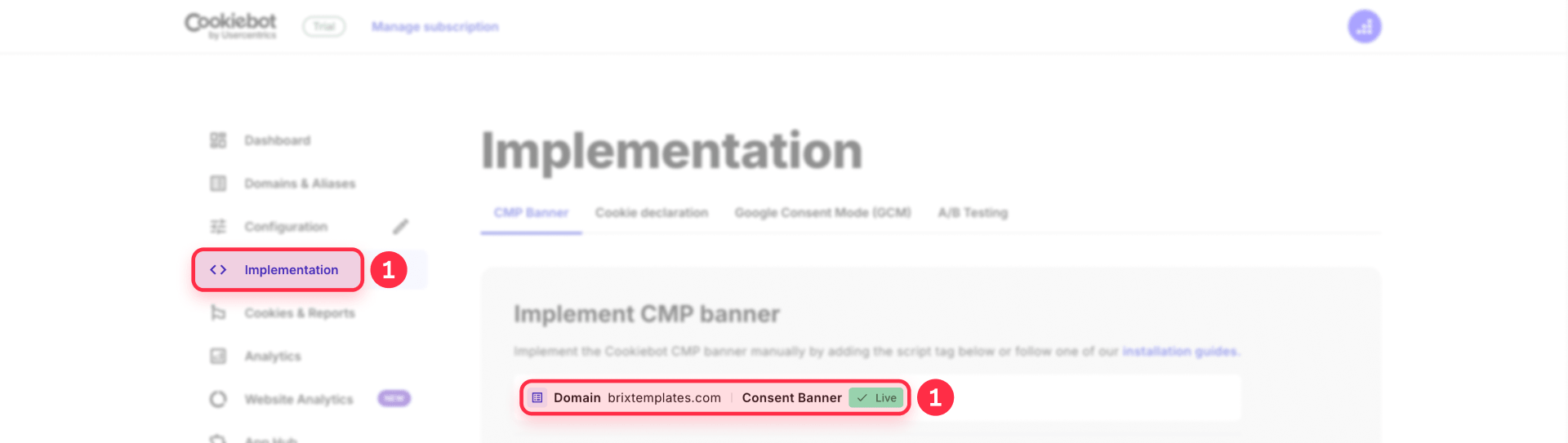 How to verify the Cookiebot consent banner in Webflow