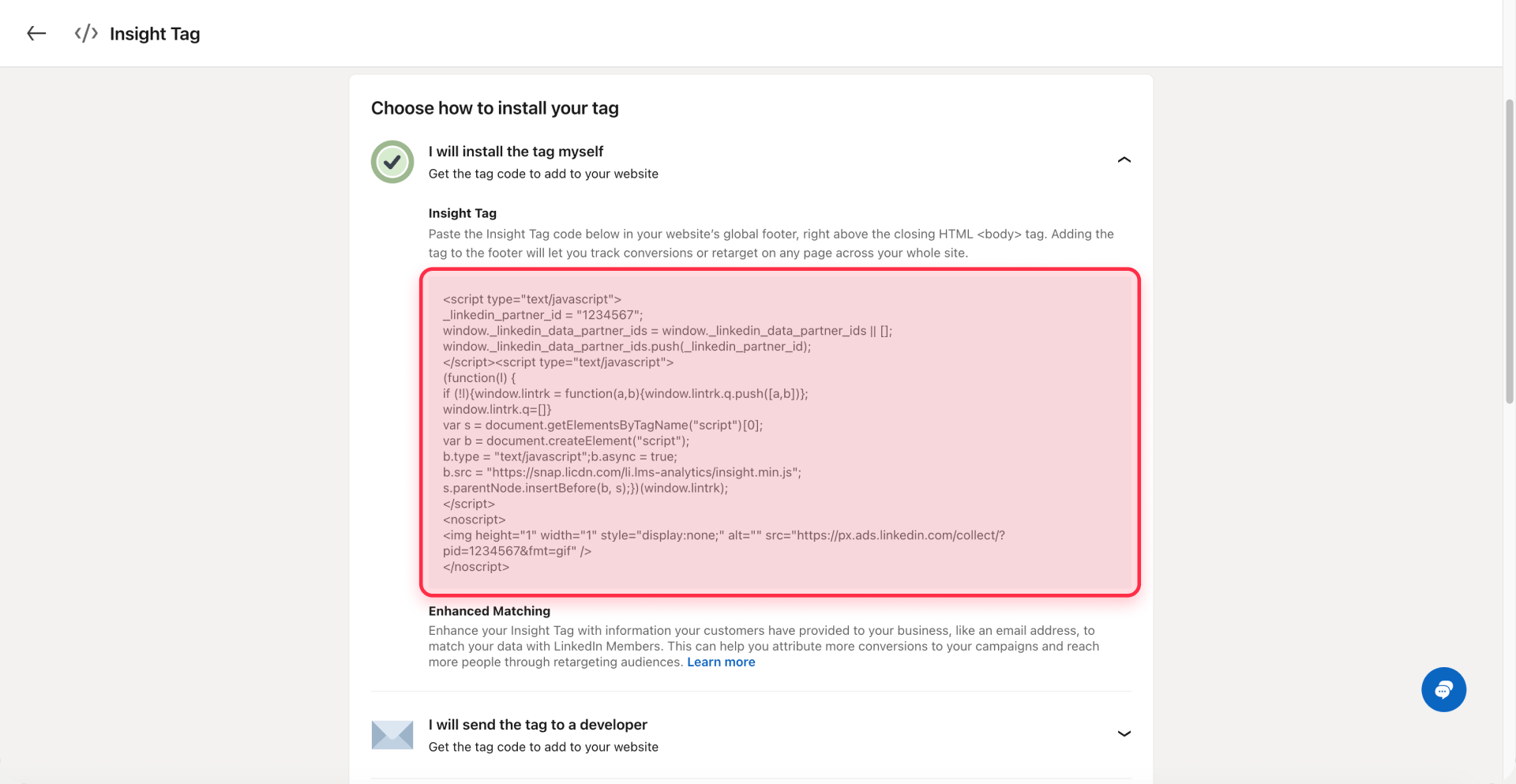 How To Copy JavaScript Code Insight Tag Install Framer