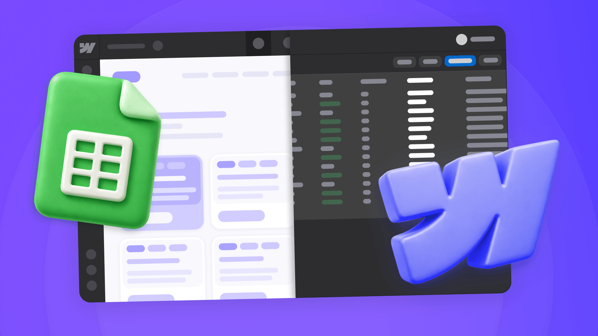 How to sync Google Sheet data to show live in a Webflow website