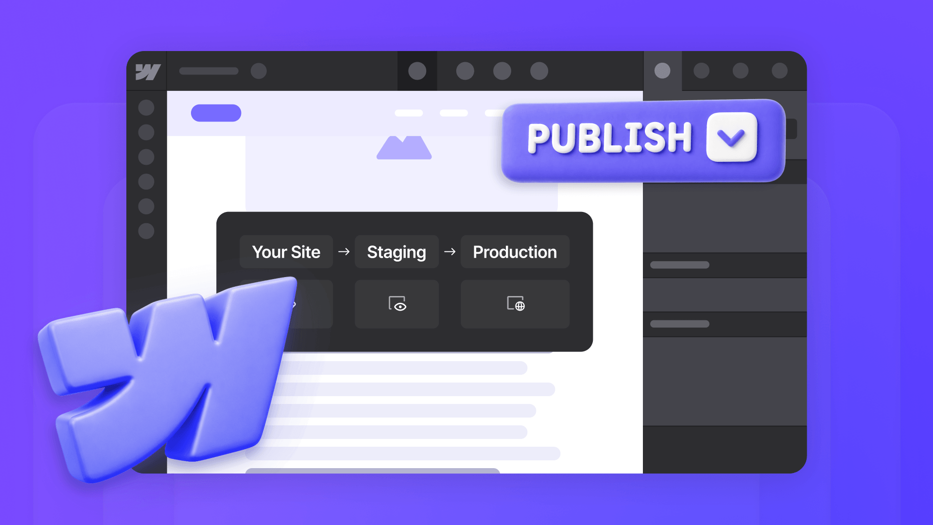 How to publish in Webflow: pages, CMS items, and the four independent publishing paths