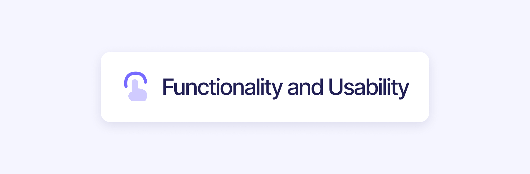Functionality and usability Webflow