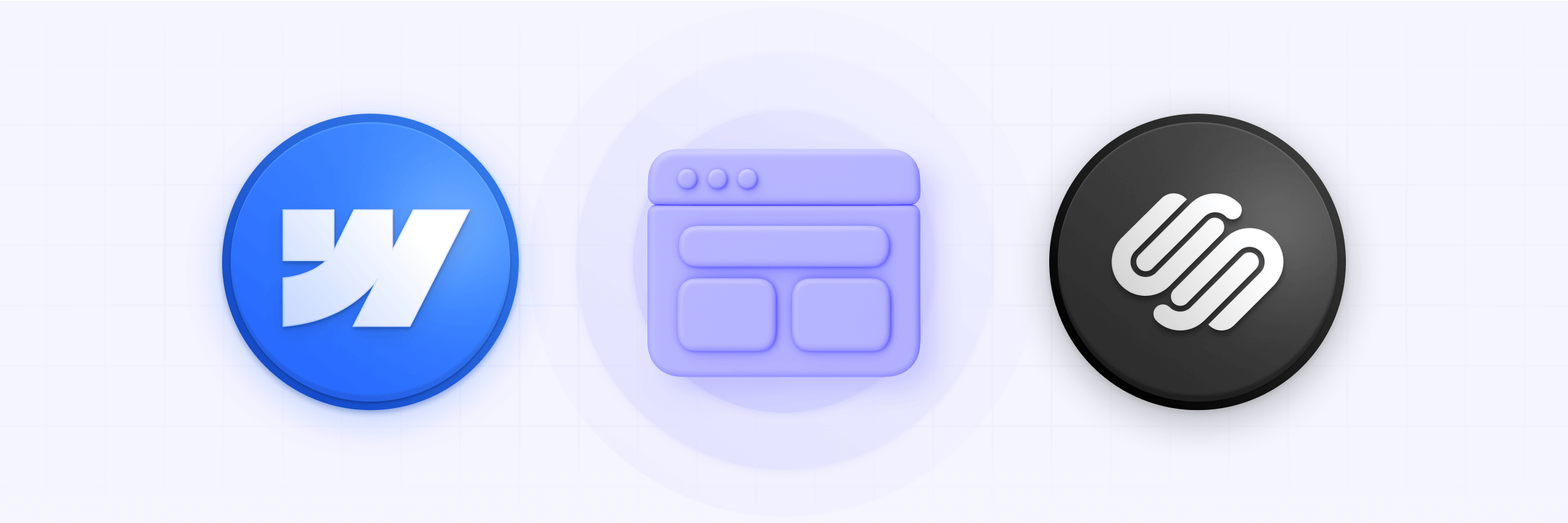 Webflow vs Squarespace design flexibility comparison