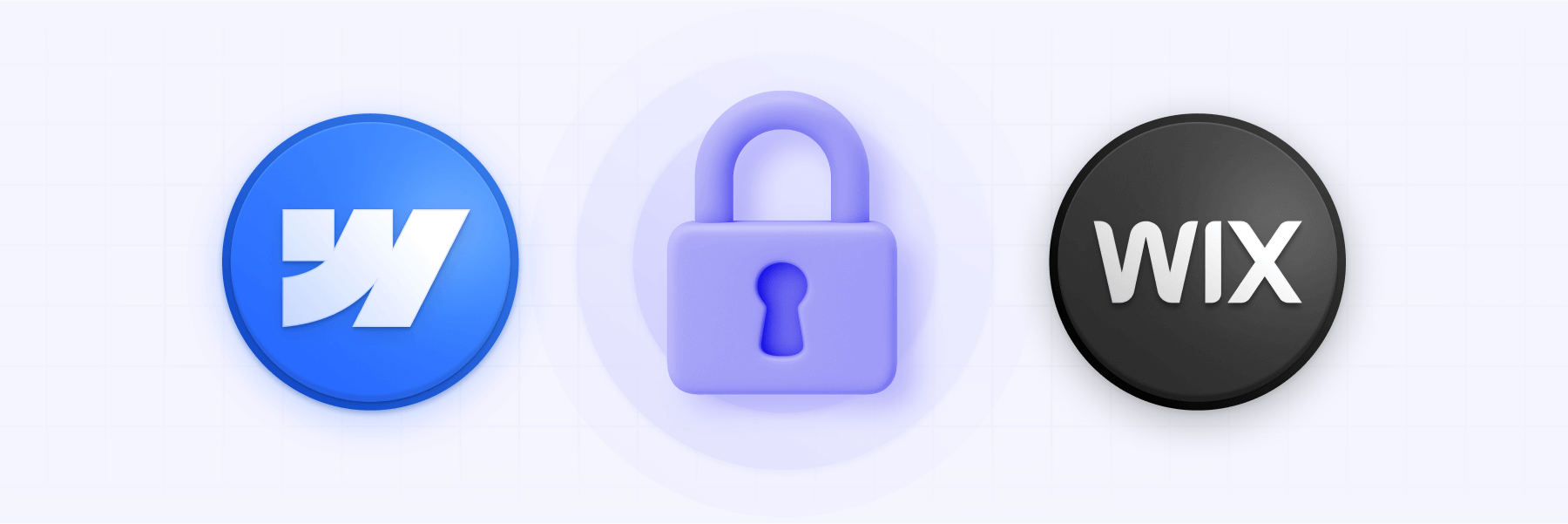 Webflow vs Wix security features