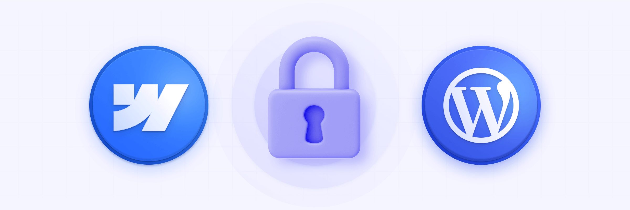 Webflow vs WordPress security features comparison