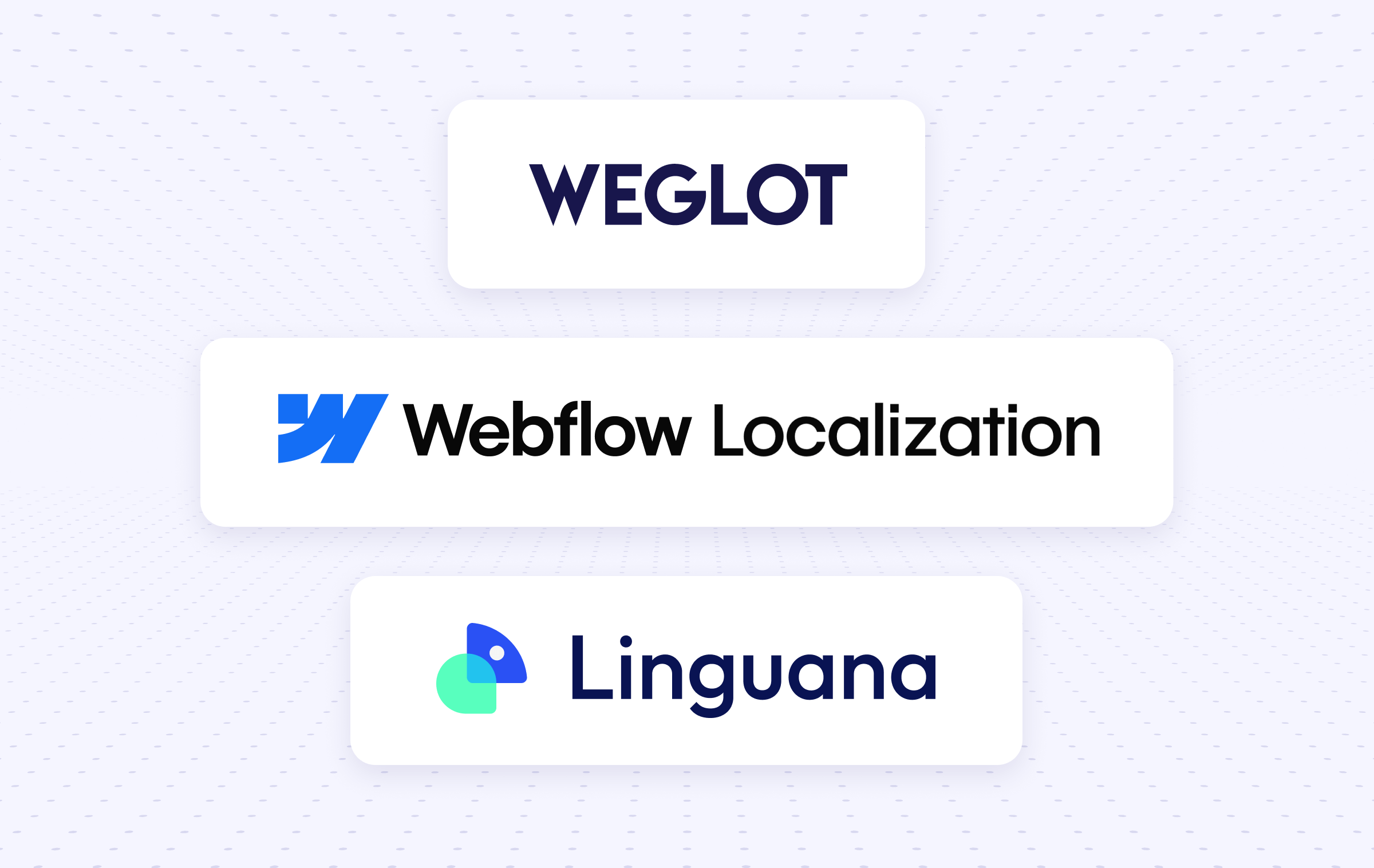 Webflow localization vs. Weglot vs. Linguana comparison for multi language Webflow sites