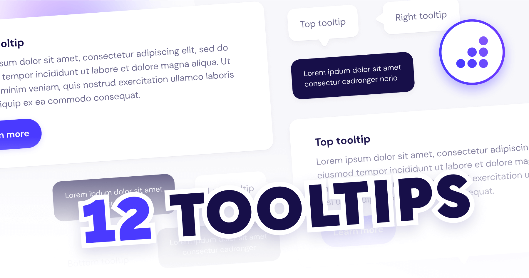 12 Tooltips Webflow Cloneable Template - BRIX Templates