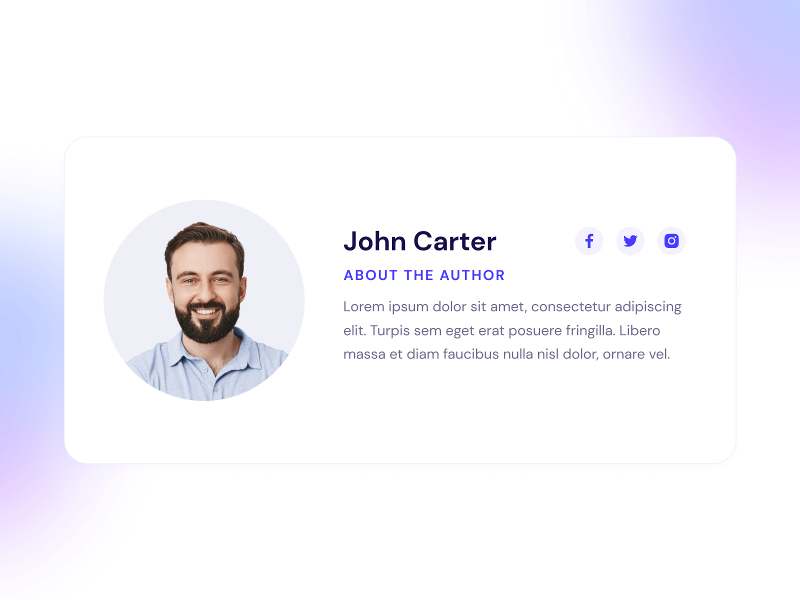 3 Author Bios