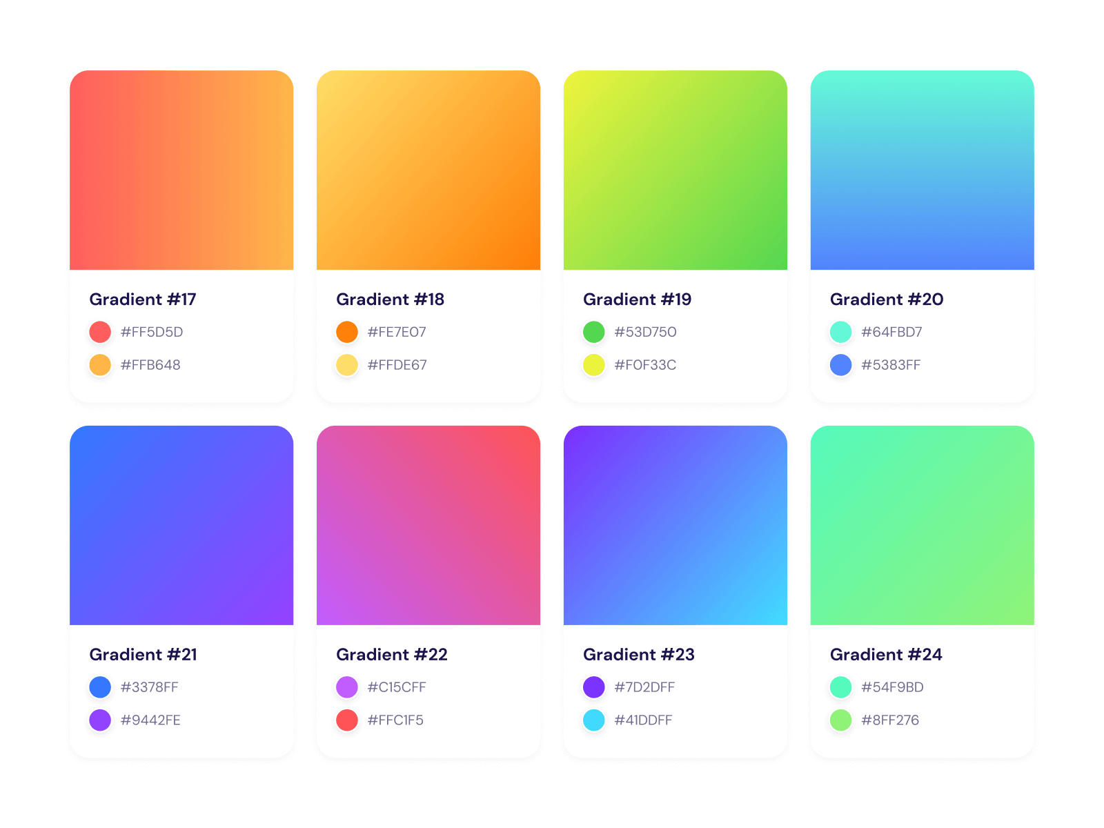 40 Gradients