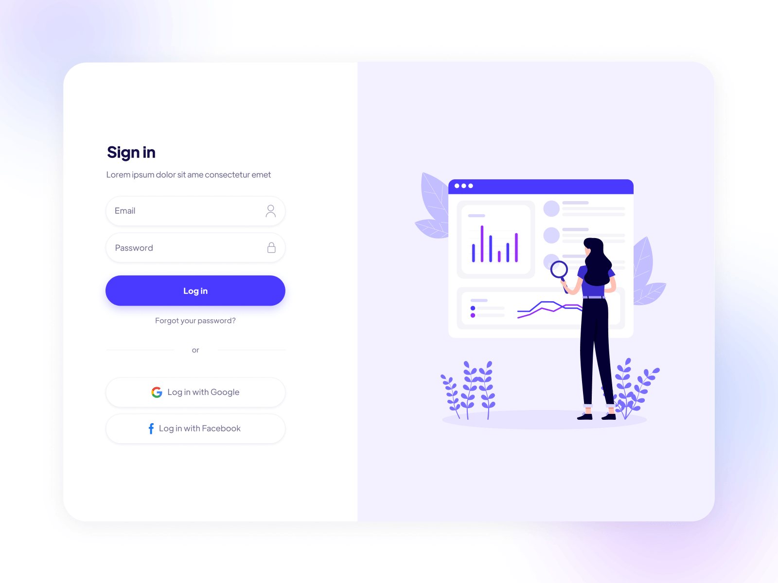 Sign In Page Templates