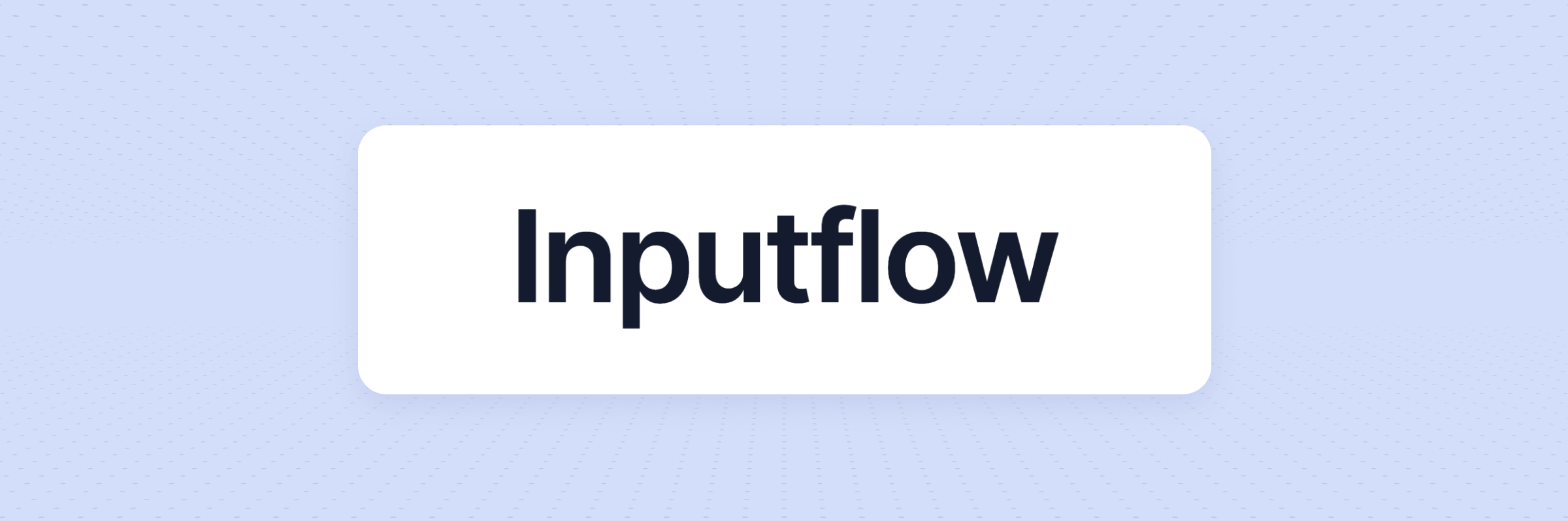 Inputflow multi step form builder for Webflow
