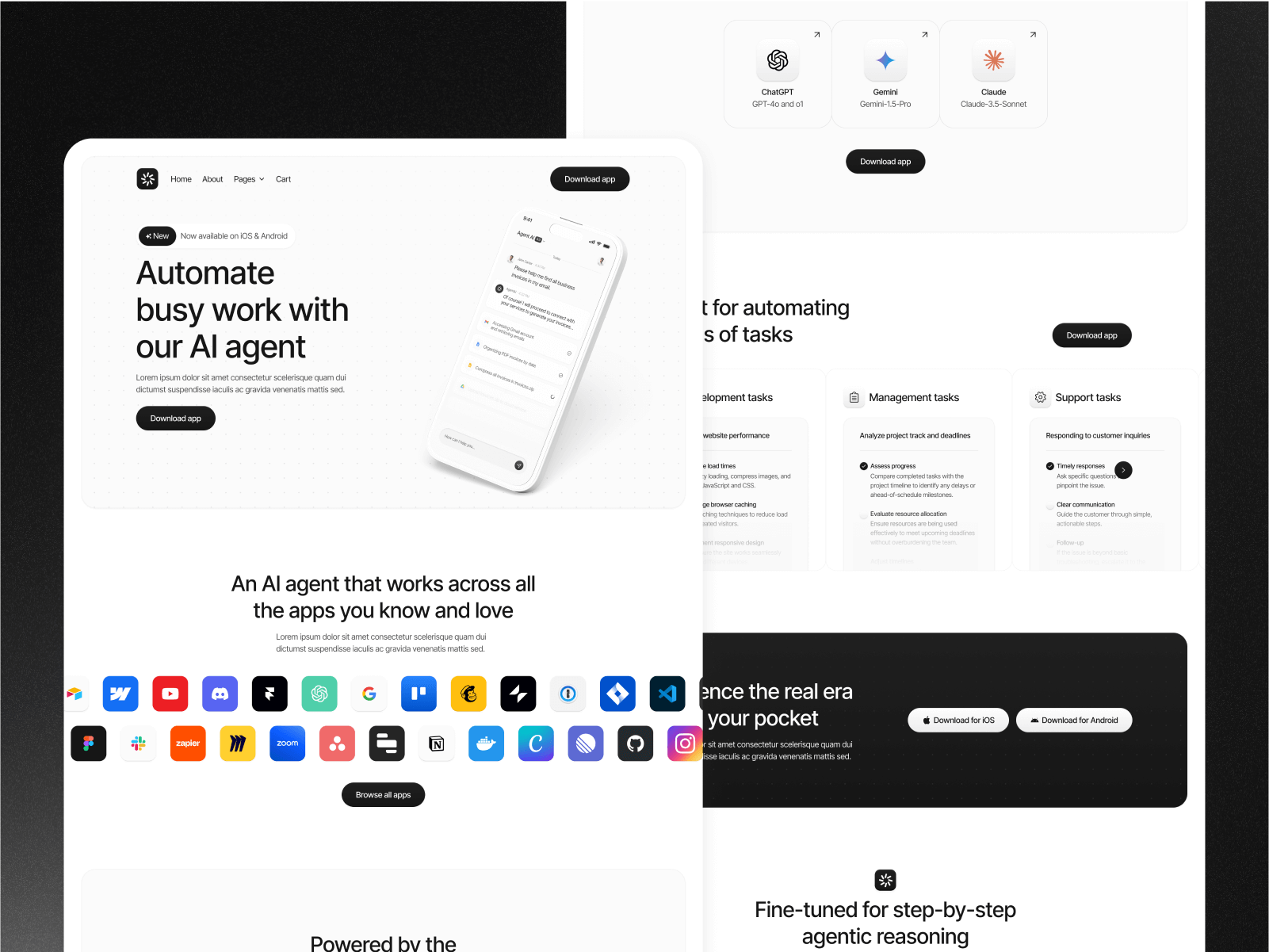 AI Chat Webflow Template