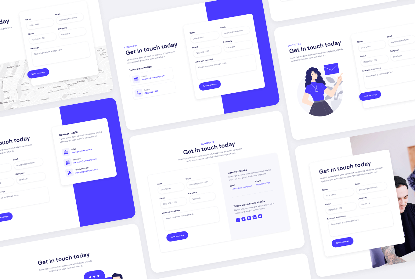 Contact Forms - Elements BRIX Templates