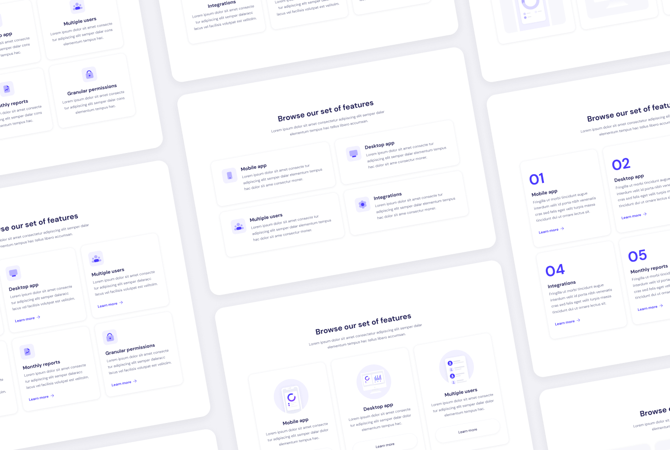 Content Cards - Elements BRIX Templates