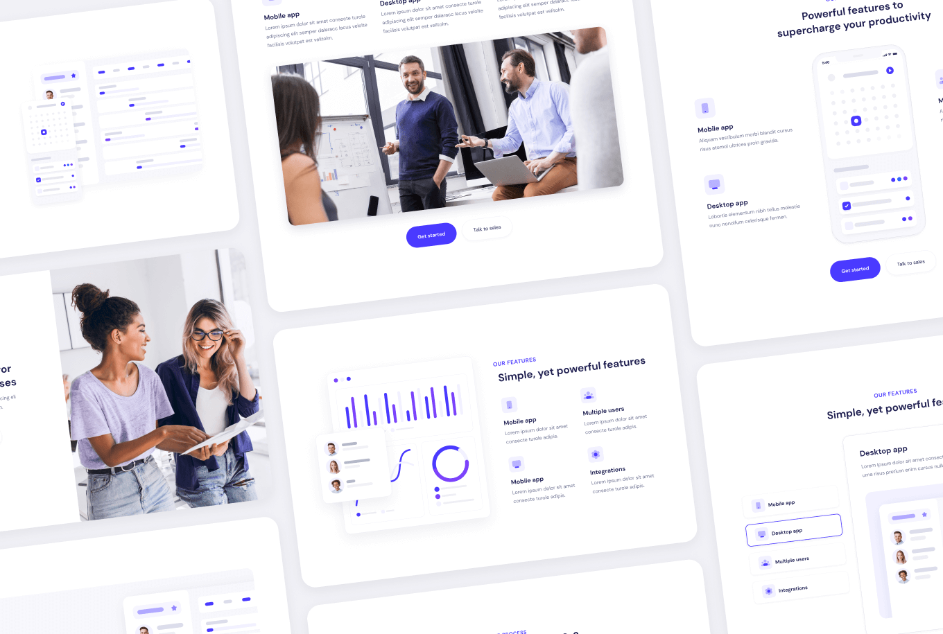 Content Sections - Elements BRIX Templates