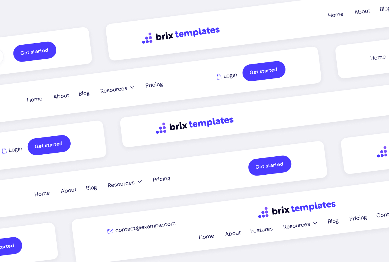 Headers - Elements BRIX Templates